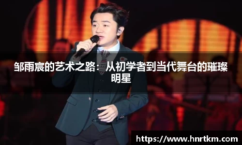 邹雨宸的艺术之路：从初学者到当代舞台的璀璨明星